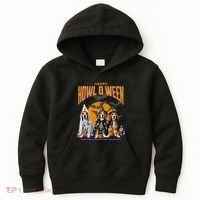 Beagle Mom Dad Halloween Lovers Kids Hoodie thumb 0