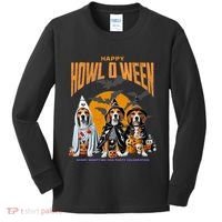 Beagle Mom Dad Halloween Lovers Kids Long Sleeve Shirt thumb 0