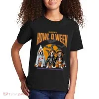 Beagle Mom Dad Halloween Lovers Kids T-Shirt thumb 2