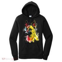 Belgian Malinois Dog Graphic Pet Art Belgian Malinois Women's Hoodie thumb 0