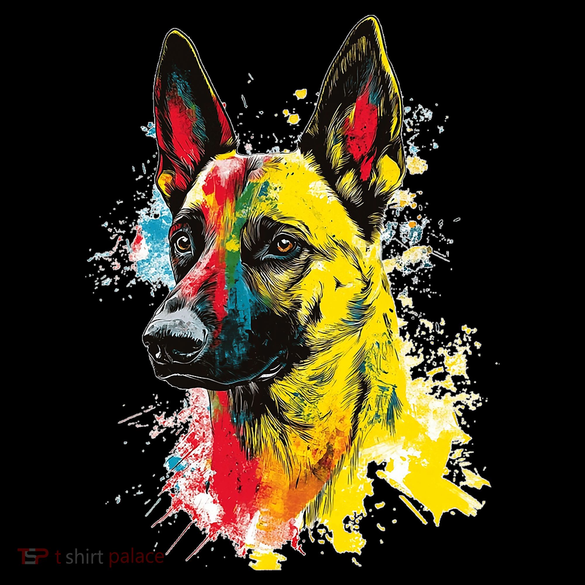 Belgian Malinois Dog Graphic Pet Art Belgian Malinois Women's Hoodie