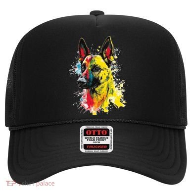 Belgian Malinois Dog Graphic Pet Art Belgian Malinois Hat