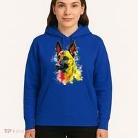 Belgian Malinois Dog Graphic Pet Art Belgian Malinois Hoodie thumb 5