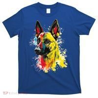 Belgian Malinois Dog Graphic Pet Art Belgian Malinois T-Shirt thumb 0