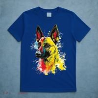 Belgian Malinois Dog Graphic Pet Art Belgian Malinois T-Shirt thumb 5