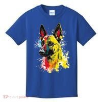 Belgian Malinois Dog Graphic Pet Art Belgian Malinois Kids T-Shirt thumb 0