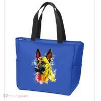 Belgian Malinois Dog Graphic Pet Art Belgian Malinois Tote Bag thumb 3