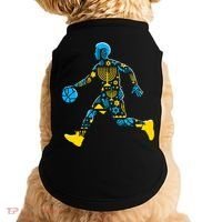 Basketball Menorah Dreidel Jewish Hanukkah Doggie Tank thumb 0