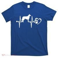 Belgian Malinois Dog Heartbeat Paw Love Funny Puppy Lover Funny Gift T-Shirt thumb 0