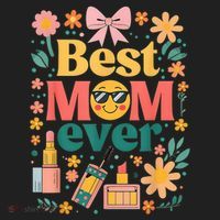 Best Mom Ever Wildflower Mama Mother'S Day Retro Floral Mom Tumbler thumb 3