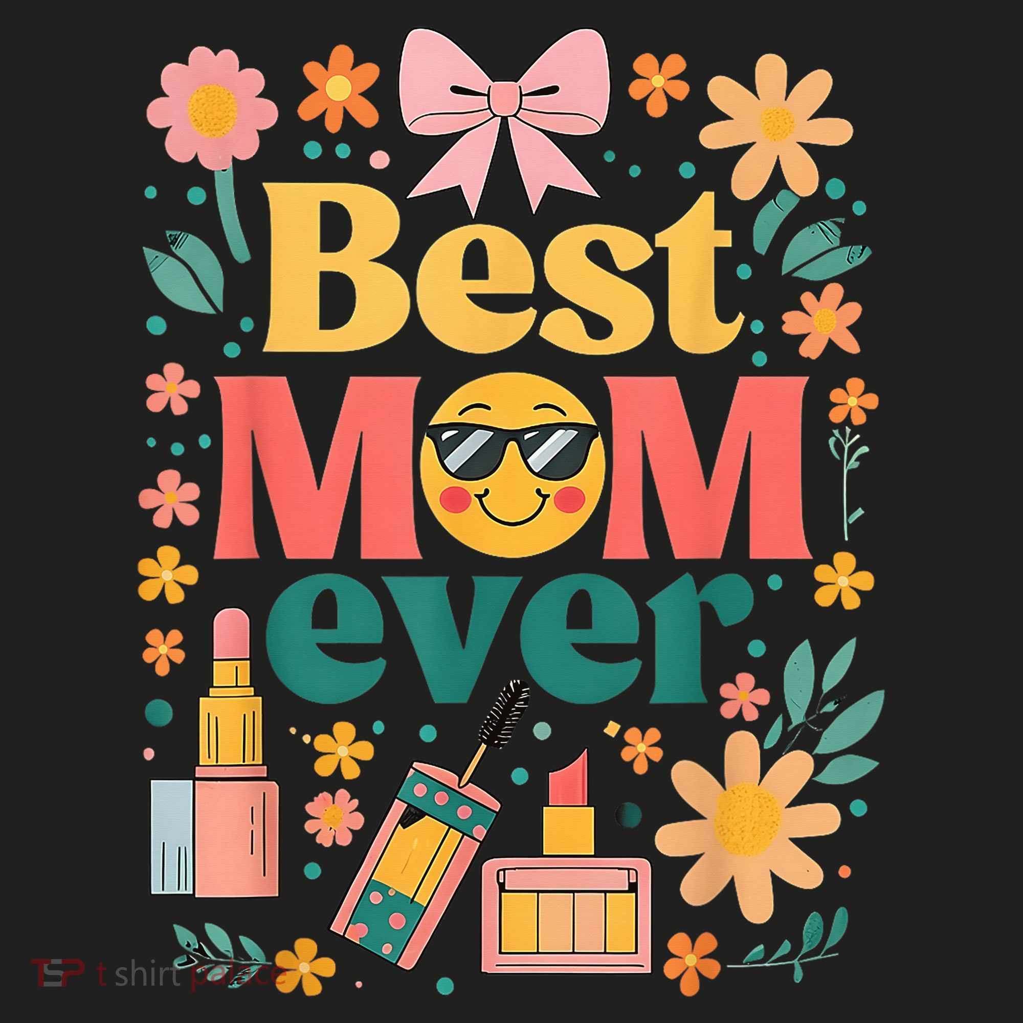 Best Mom Ever Wildflower Mama Mother'S Day Retro Floral Mom Tumbler