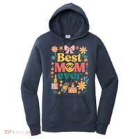 Best Mom Ever Wildflower Mama Mother'S Day Retro Floral Mom Women's Hoodie thumb 0