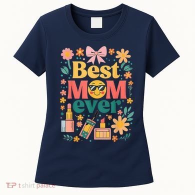 Best Mom Ever Wildflower Mama Mother'S Day Retro Floral Mom Women's T-Shirt