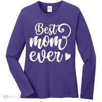 Best Mom Ever Mother's Day Gift Women's Long Sleeve Shirt thumb 0