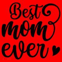 Best Mom Ever Mother's Day Gift Santa Hat thumb 1