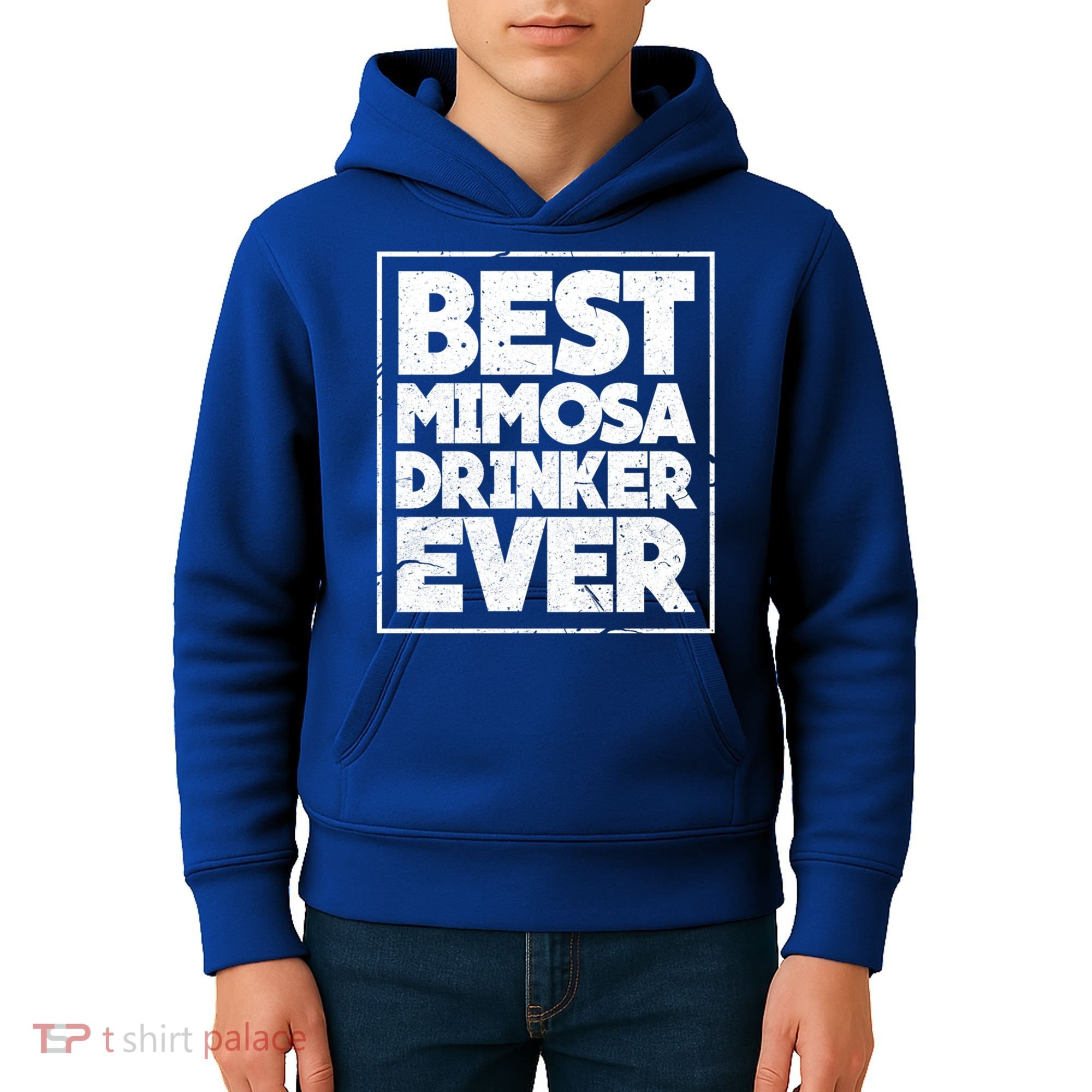 Best Mimosa Er Ever Champagne Funny Saying Cool Gift Kids Hoodie