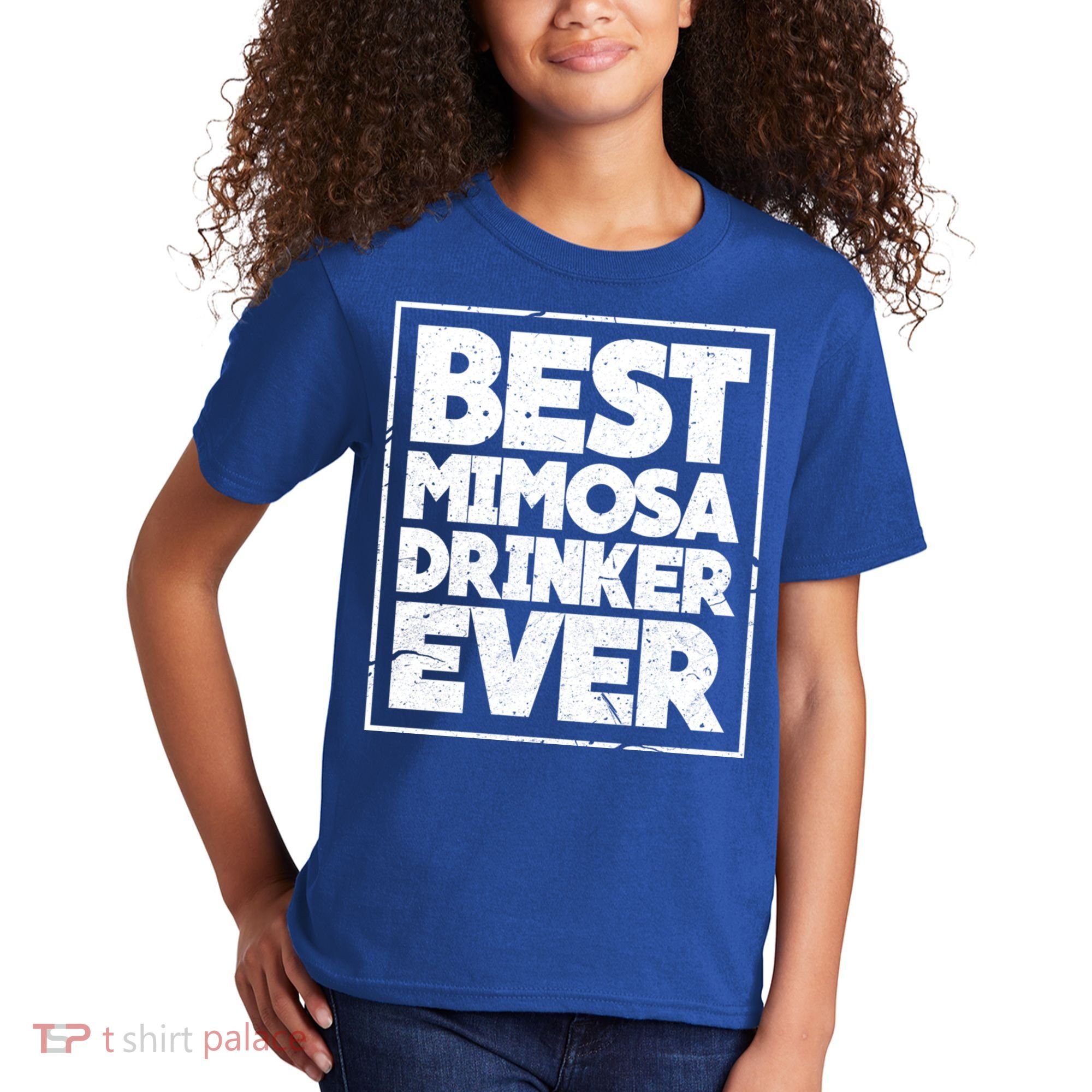 Best Mimosa Er Ever Champagne Funny Saying Cool Gift Kids T-Shirt