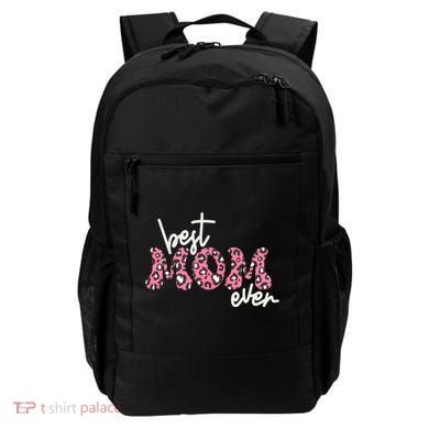 Best Mom Ever Cheetah Print Cute Gift Backpack