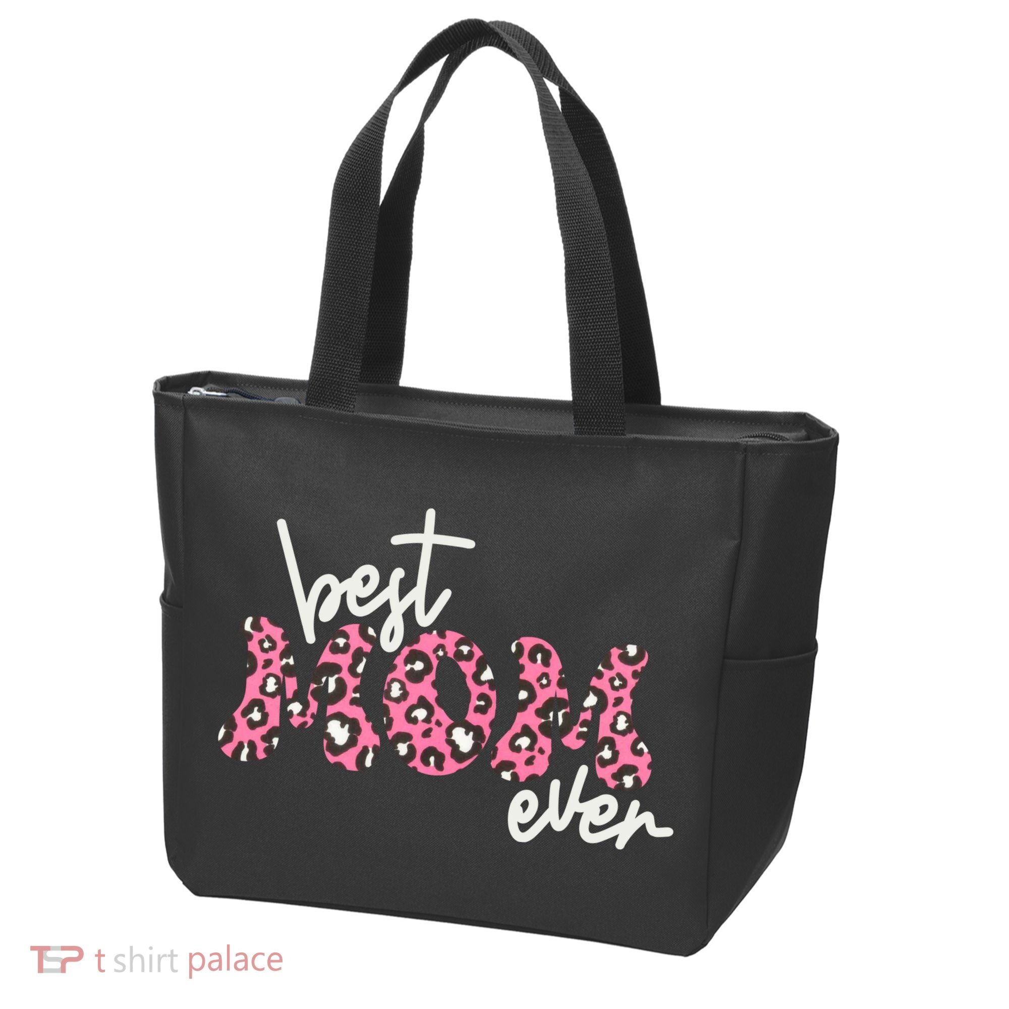 Best Mom Ever Cheetah Print Cute Gift Tote Bag