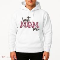 Best Mom Ever Cheetah Print Cute Gift Hoodie thumb 2