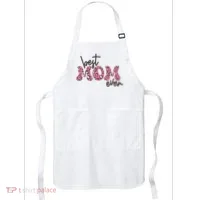 Best Mom Ever Cheetah Print Cute Gift Apron thumb 0
