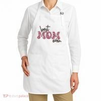 Best Mom Ever Cheetah Print Cute Gift Apron thumb 2
