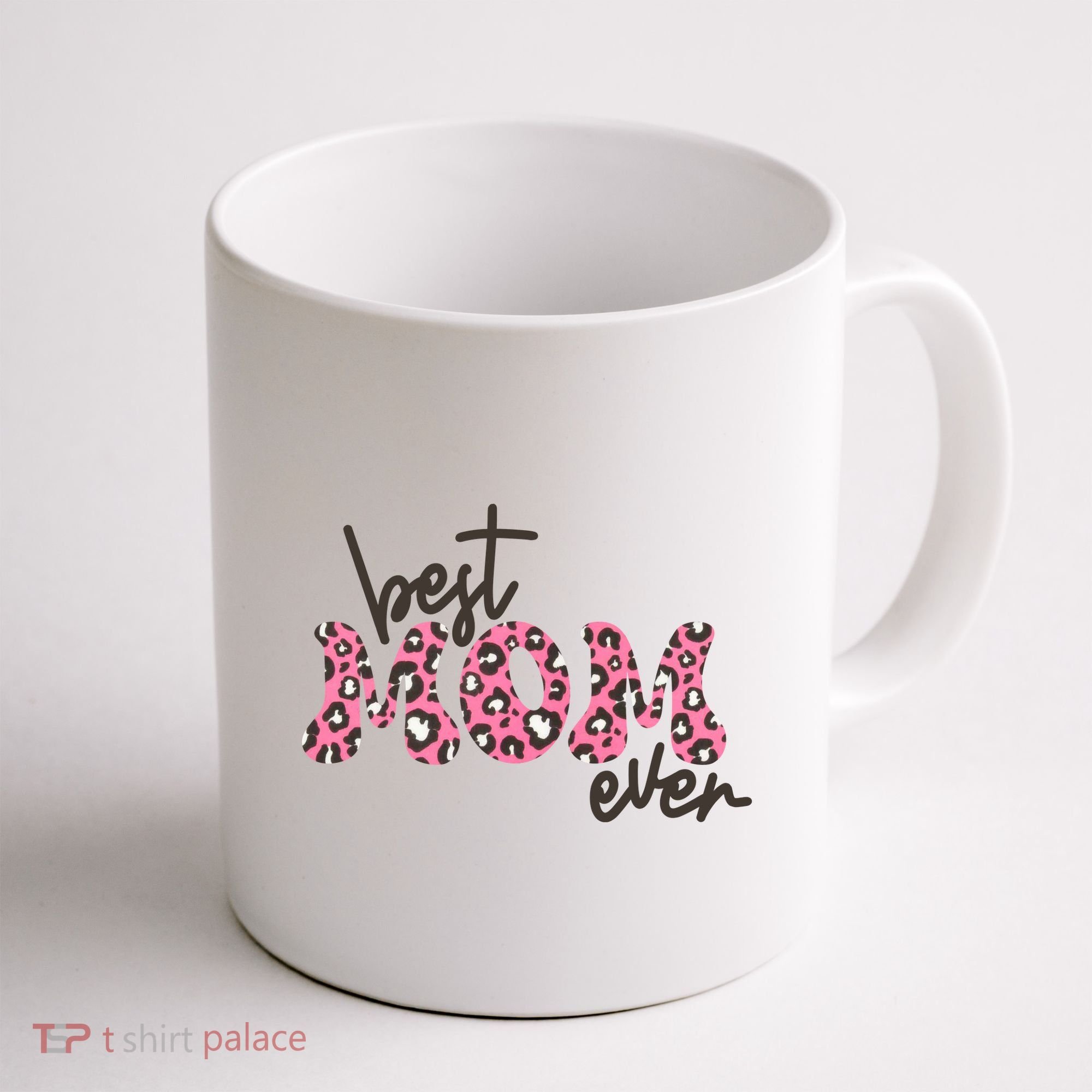 Best Mom Ever Cheetah Print Cute Gift Coffee Mug