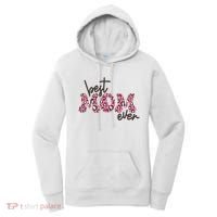 Best Mom Ever Cheetah Print Cute Gift Women's Hoodie thumb 0