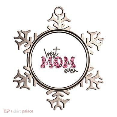 Best Mom Ever Cheetah Print Cute Gift Ornament