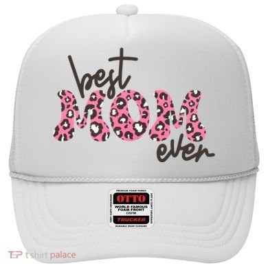 Best Mom Ever Cheetah Print Cute Gift Hat