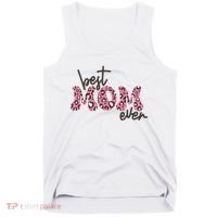 Best Mom Ever Cheetah Print Cute Gift Tank Top thumb 0
