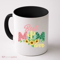Best Mom Ever Sunflower Cactus Cute Mother's Day Coffee Mug thumb 0
