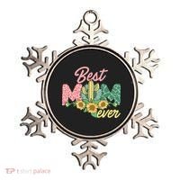 Best Mom Ever Sunflower Cactus Cute Mother's Day Ornament thumb 0