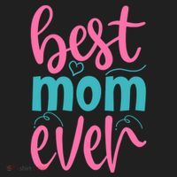 Best Mom Ever Cute Mother's Day Gift Beanie thumb 2