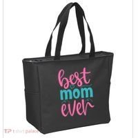 Best Mom Ever Cute Mother's Day Gift Tote Bag thumb 2