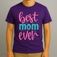 Best Mom Ever Cute Mother's Day Gift T-Shirt thumb 3