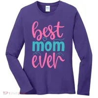 Best Mom Ever Cute Mother's Day Gift Women's Long Sleeve Shirt thumb 0