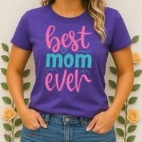 Best Mom Ever Cute Mother's Day Gift Women's T-Shirt thumb 2