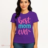 Best Mom Ever Cute Mother's Day Gift Women's T-Shirt thumb 4