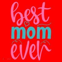 Best Mom Ever Cute Mother's Day Gift Santa Hat thumb 1