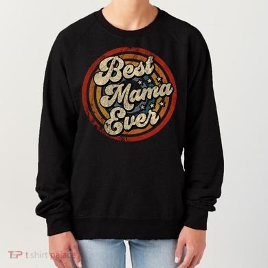 Best Mama Ever Vintage Retro Style Women's Sweatshirt