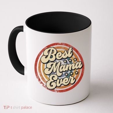 Best Mama Ever Vintage Retro Style Coffee Mug