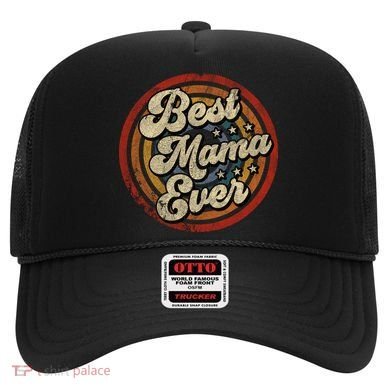 Best Mama Ever Vintage Retro Style Hat