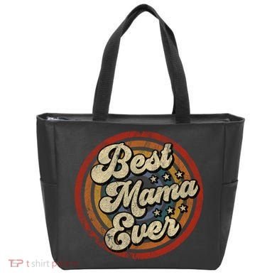Best Mama Ever Vintage Retro Style Tote Bag