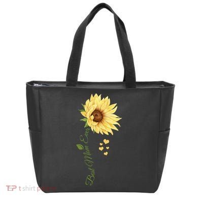 Best Mom Ever Sunflower Cute Mothers Day Bag