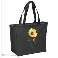 Best Mom Ever Sunflower Cute Mothers Day Tote Bag thumb 2