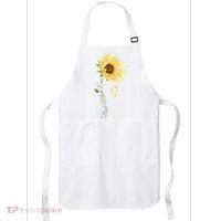 Best Mom Ever Sunflower Cute Mothers Day Apron thumb 0