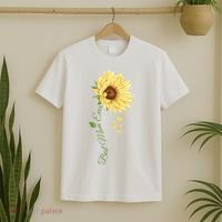 Best Mom Ever Sunflower Cute Mothers Day T-Shirt thumb 2