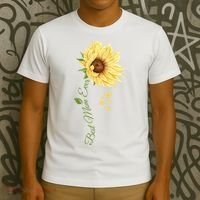 Best Mom Ever Sunflower Cute Mothers Day T-Shirt thumb 3
