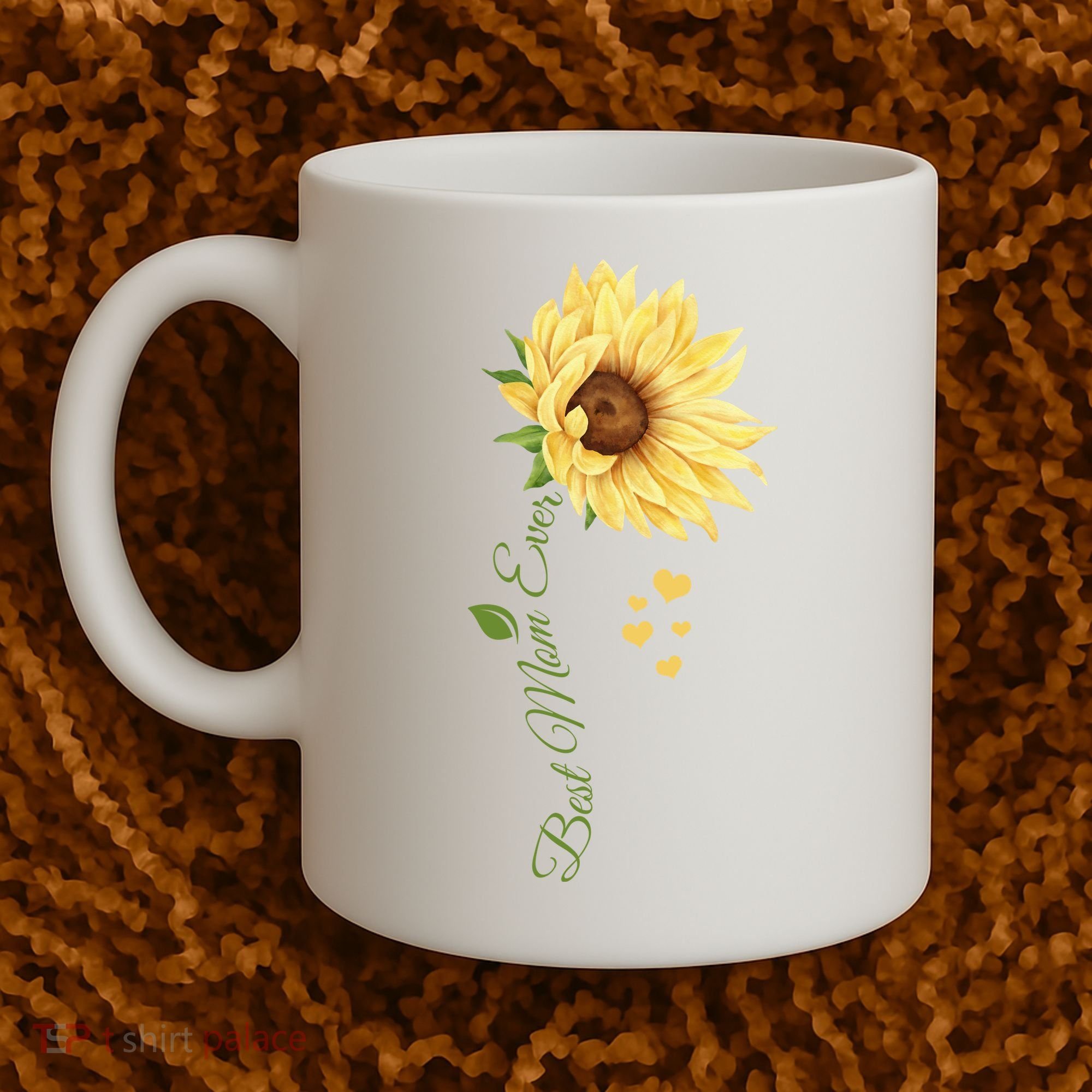 Best Mom Ever Sunflower Cute Mothers Day Coffee Mug